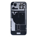 For iPhone 15 Plus Extra Glass With NFC, Enlarged Camera Frame Pink Pulled