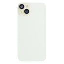 For iPhone 15 Plus Extra Glass With NFC, Enlarged Camera Frame Yellow Pulled
