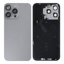 For iPhone 15 Pro Max Extra Glass With NFC, Enlarged Camera Frame Natural Titanium Pulled