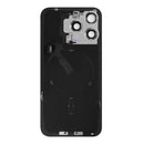 For Apple iPhone 15 Pro Max Back Glass With NFC, Enlarged Camera Frame White Titanium Pulled
