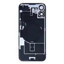For iPhone 16 Plus Extra Glass With NFC, Enlarged Camera Frame White Pulled