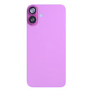 For Apple iPhone 16 Plus Back Glass With NFC, Enlarged Camera Frame Pink Pulled