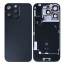 For iPhone 16 Pro Extra Glass With NFC, Enlarged Camera Frame Black Titanium Pulled