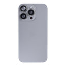 For Apple iPhone 16 Pro Back Glass With NFC, Enlarged Camera Frame Desert Titanium Pulled