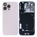 For Apple iPhone 16 Pro Back Glass With NFC, Enlarged Camera Frame Natural Titanium Pulled
