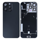 For iPhone 16 Pro Max Extra Glass With NFC, Enlarged Camera Frame Black Titanium Pulled