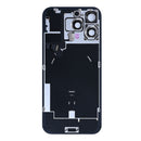 For Apple iPhone 16 Pro Max Back Glass With NFC, Enlarged Camera Frame White Titanium Pulled