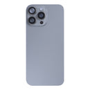 For Apple iPhone 16 Pro Max Back Glass With NFC, Enlarged Camera Frame Natural Titanium Pulled