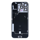 For Apple iPhone 16 Pro Max Back Glass With NFC, Enlarged Camera Frame Natural Titanium Pulled