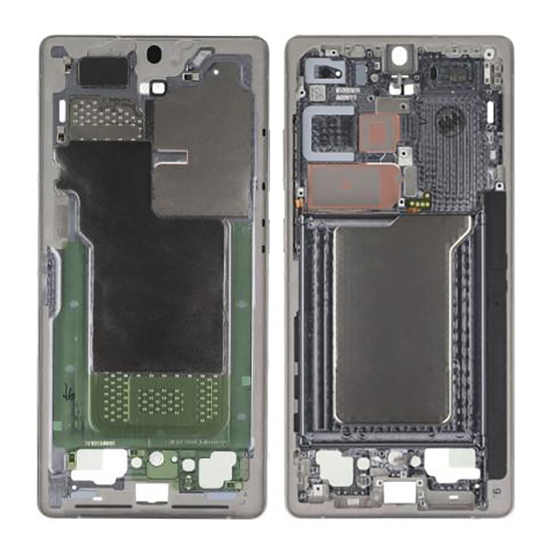 Samsung Galaxy S25 Ultra S938B Middle Frame Titanium Silver OEM