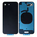 For iPhone 16e Extra Glass Without NFC, Enlarged Camera Frame Black