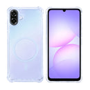 Rixus Anti-Burst Case With MagSafe Compatible For Samsung Galaxy A07 Transparent