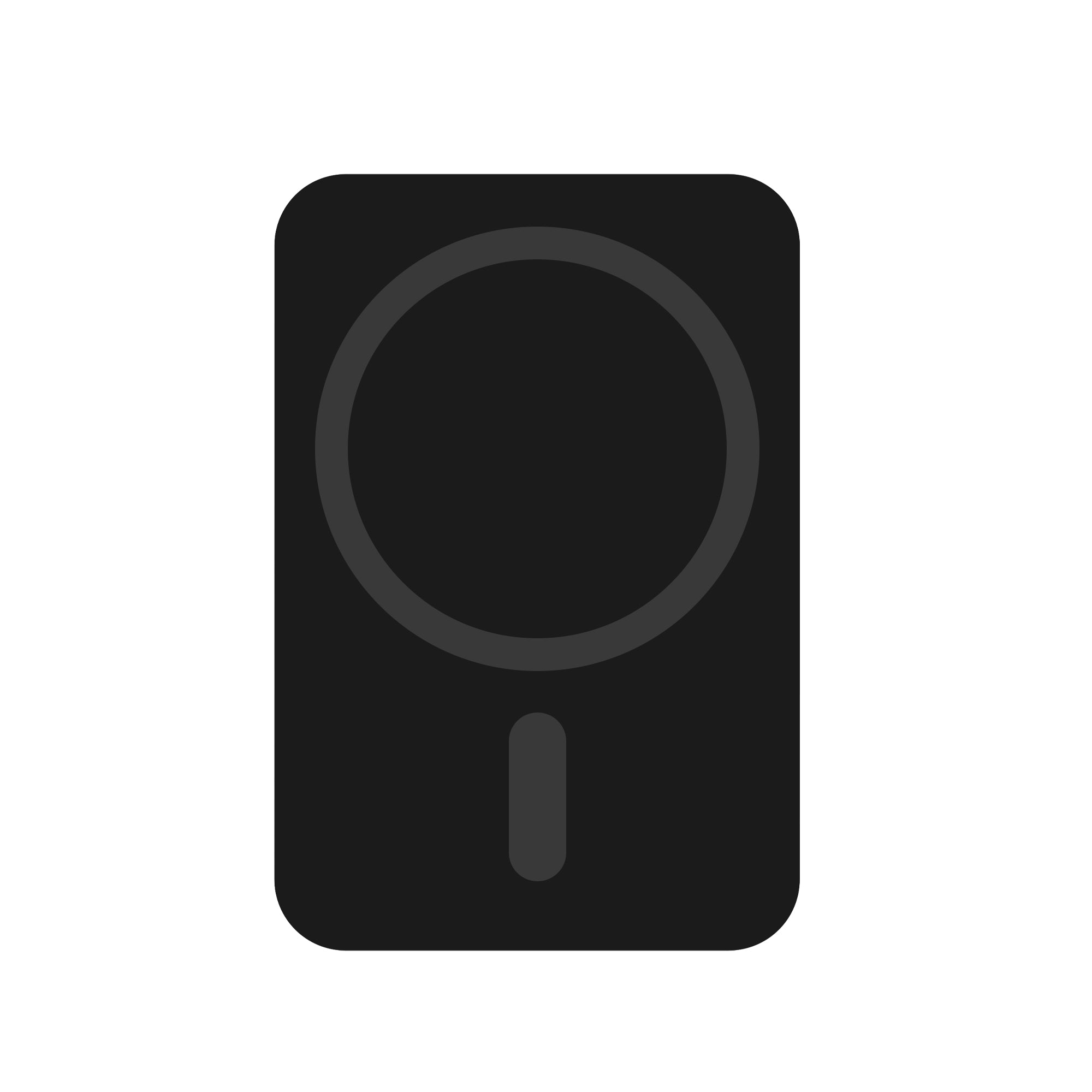 Rixus RXPH40B Suction Cup Mirror Phone Holder Black