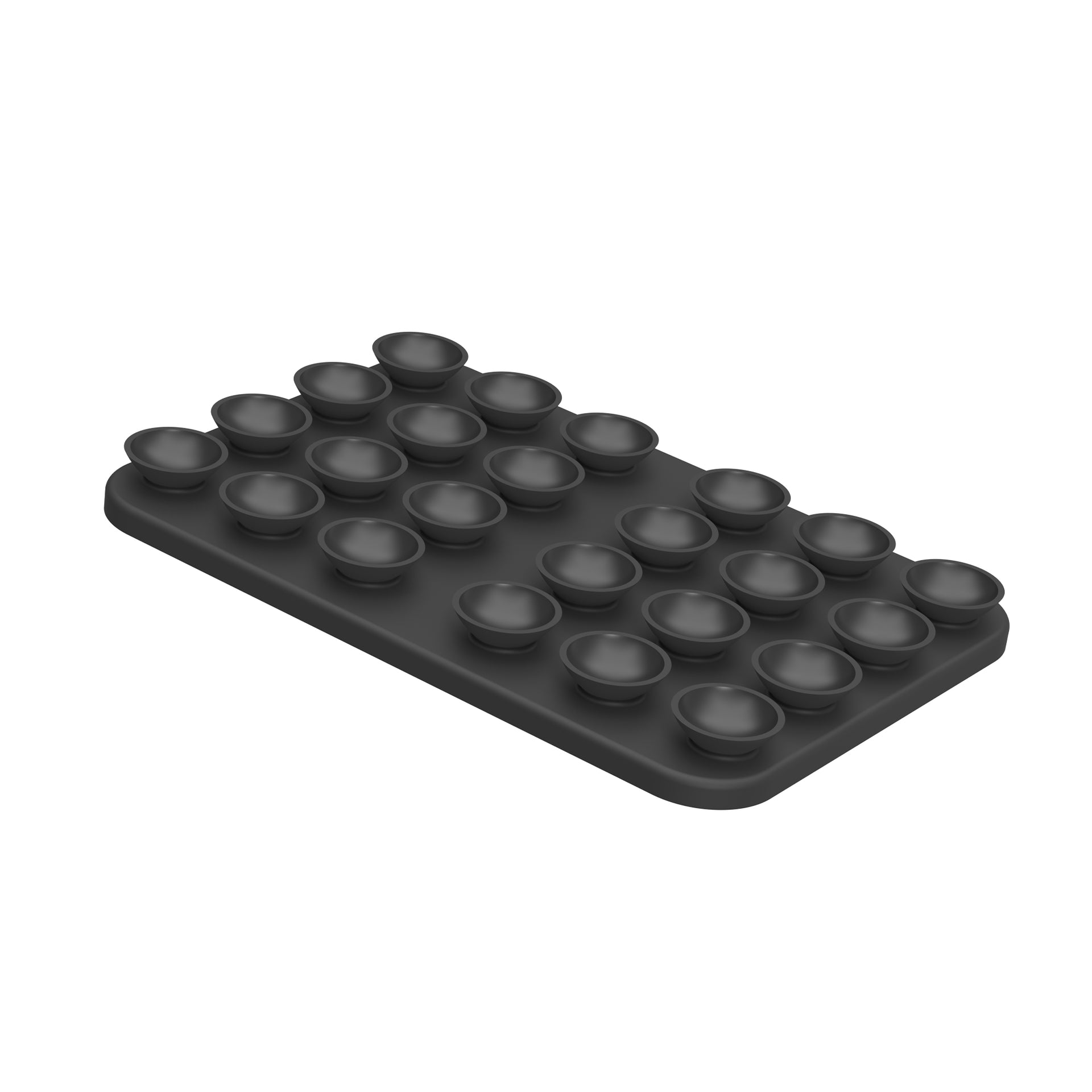 Rixus RXPH40B Suction Cup Mirror Phone Holder Black