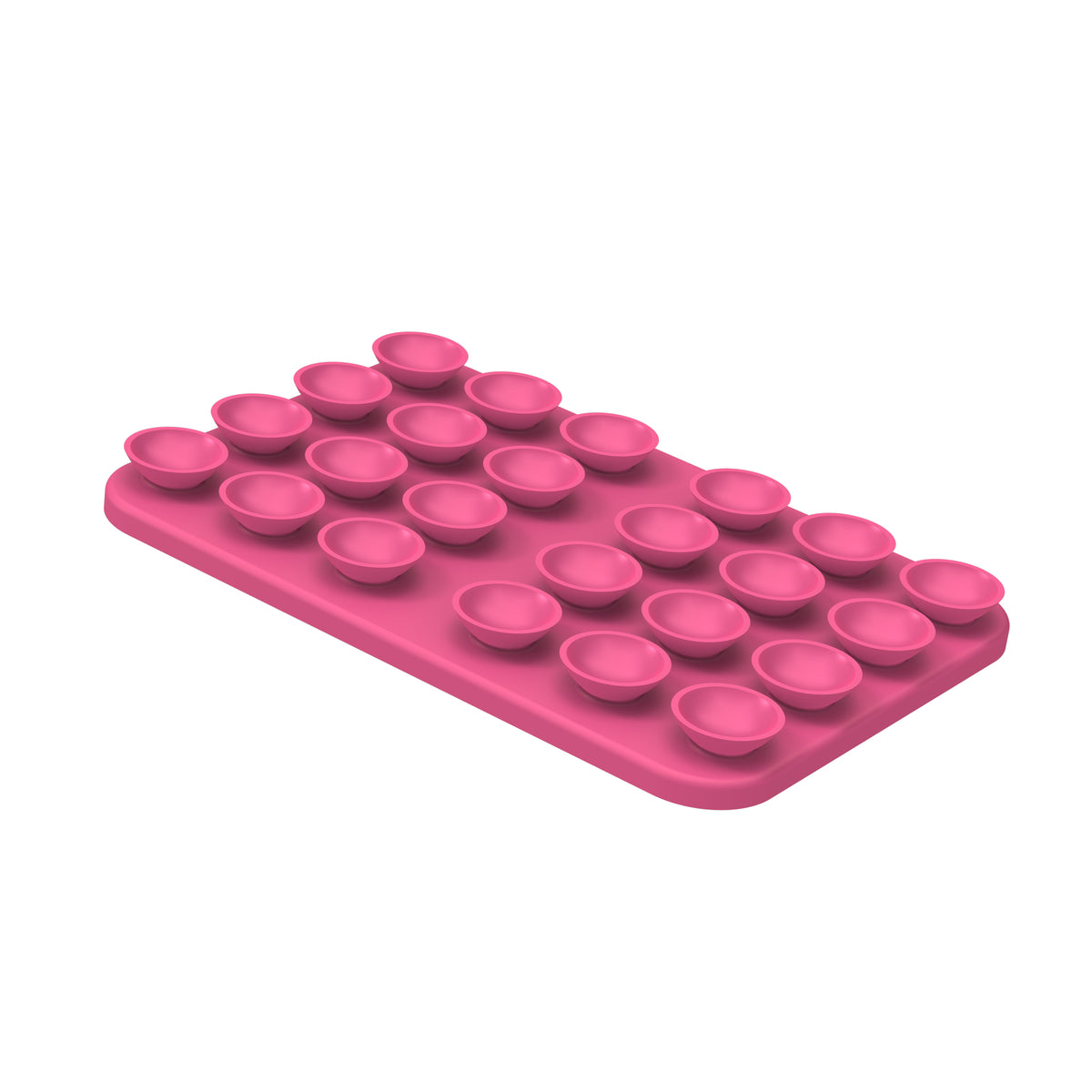 Rixus RXPH40L Suction Cup Mirror Phone Holder Rose Red