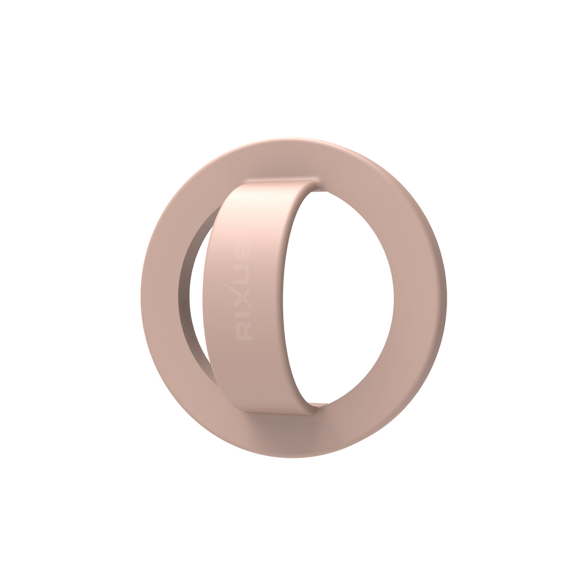 Rixus RXPH50 Silicone Ring Holder For MagSafe Compatible Light Pink