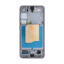 Samsung Galaxy S25 S931B Display And Digitizer With Frame Silver Pre-Assembled