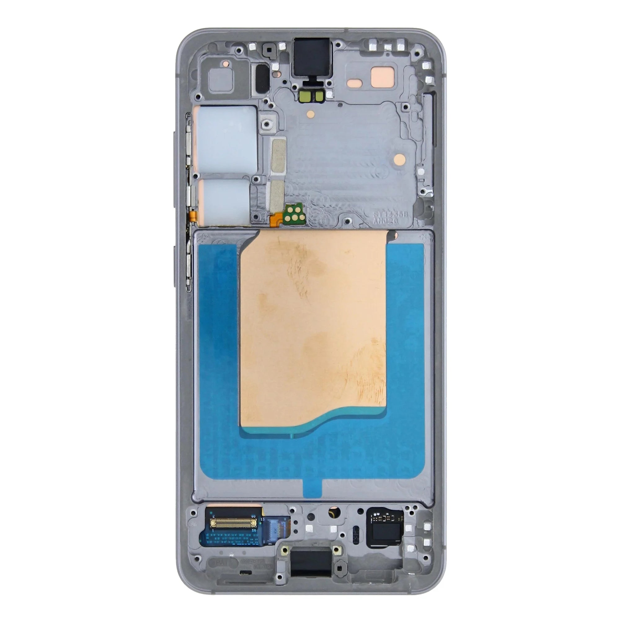 Samsung Galaxy S25 S931B Display And Digitizer With Frame Silver Pre-Assembled