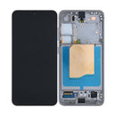 Samsung Galaxy S25 S931B Display And Digitizer With Frame Silver Pre-Assembled