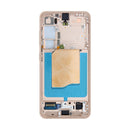 Samsung Galaxy S25 S931B Display And Digitizer With Frame Rose Gold Pre-Assembled