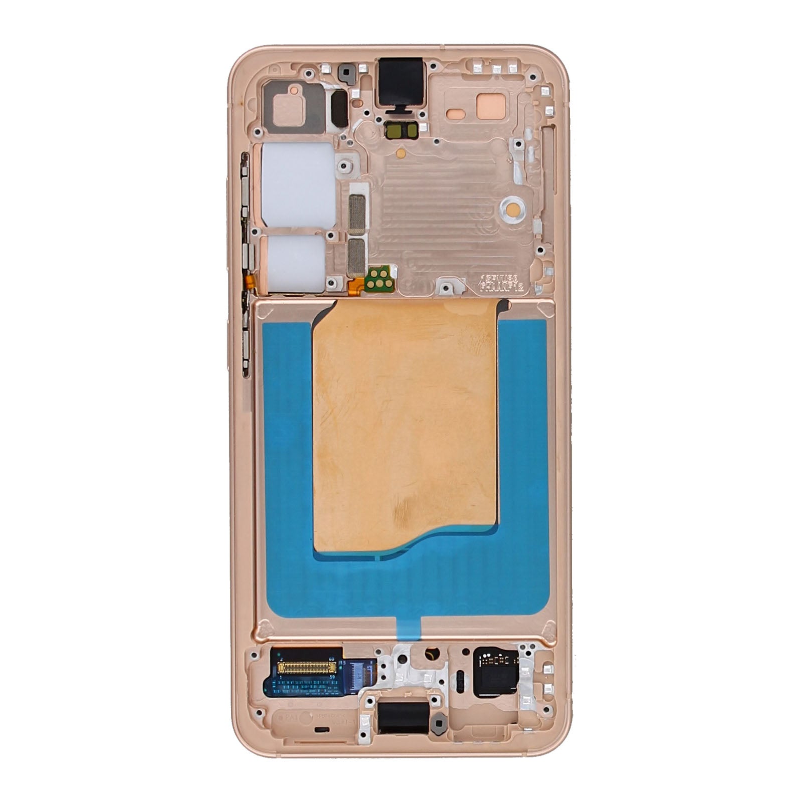 Samsung Galaxy S25 S931B Display And Digitizer With Frame Rose Gold Pre-Assembled