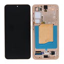 Samsung Galaxy S25 S931B Display And Digitizer With Frame Rose Gold Pre-Assembled