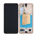 Samsung Galaxy S25 S931B Display And Digitizer With Frame Rose Gold Pre-Assembled