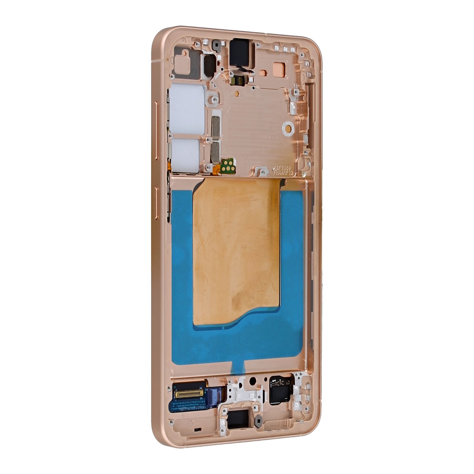 Samsung Galaxy S25 S931B Display And Digitizer With Frame Rose Gold Pre-Assembled