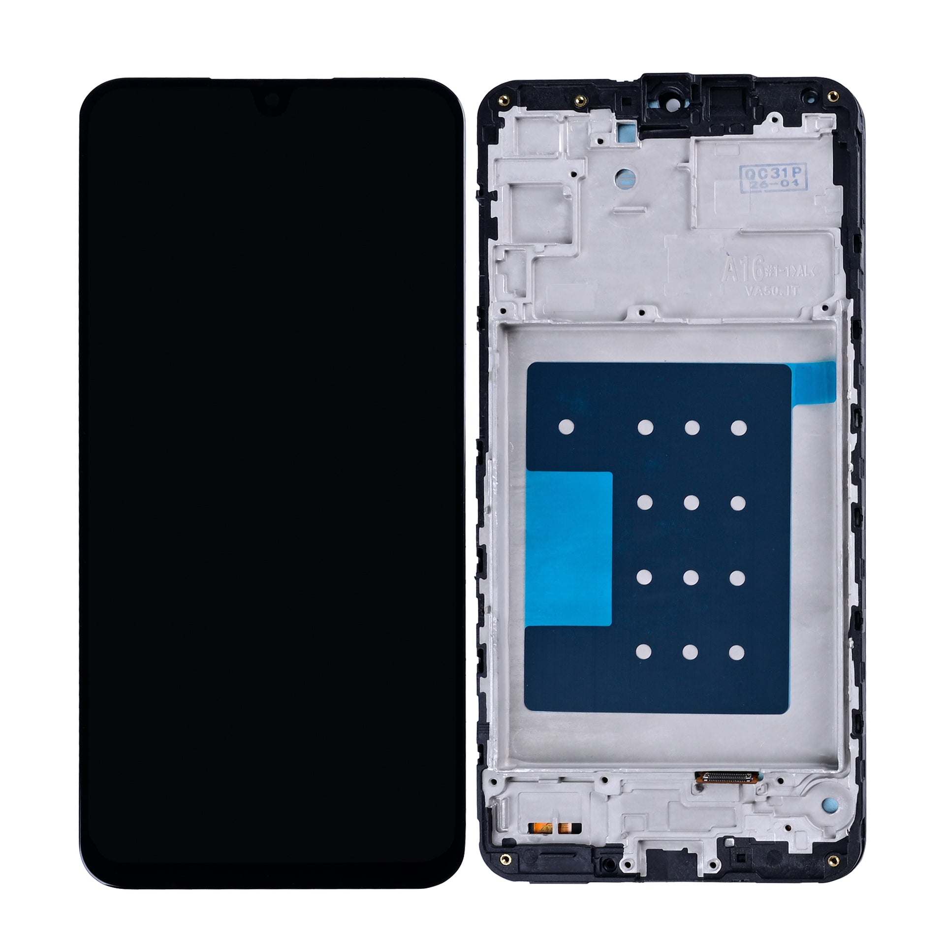 Samsung Galaxy A16 5G A166B Display And Digitizer With Frame Blue Black In-Cell