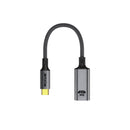 Rixus RXHU18 USB-C To Display Port Female Converter 20cm  Space Gray
