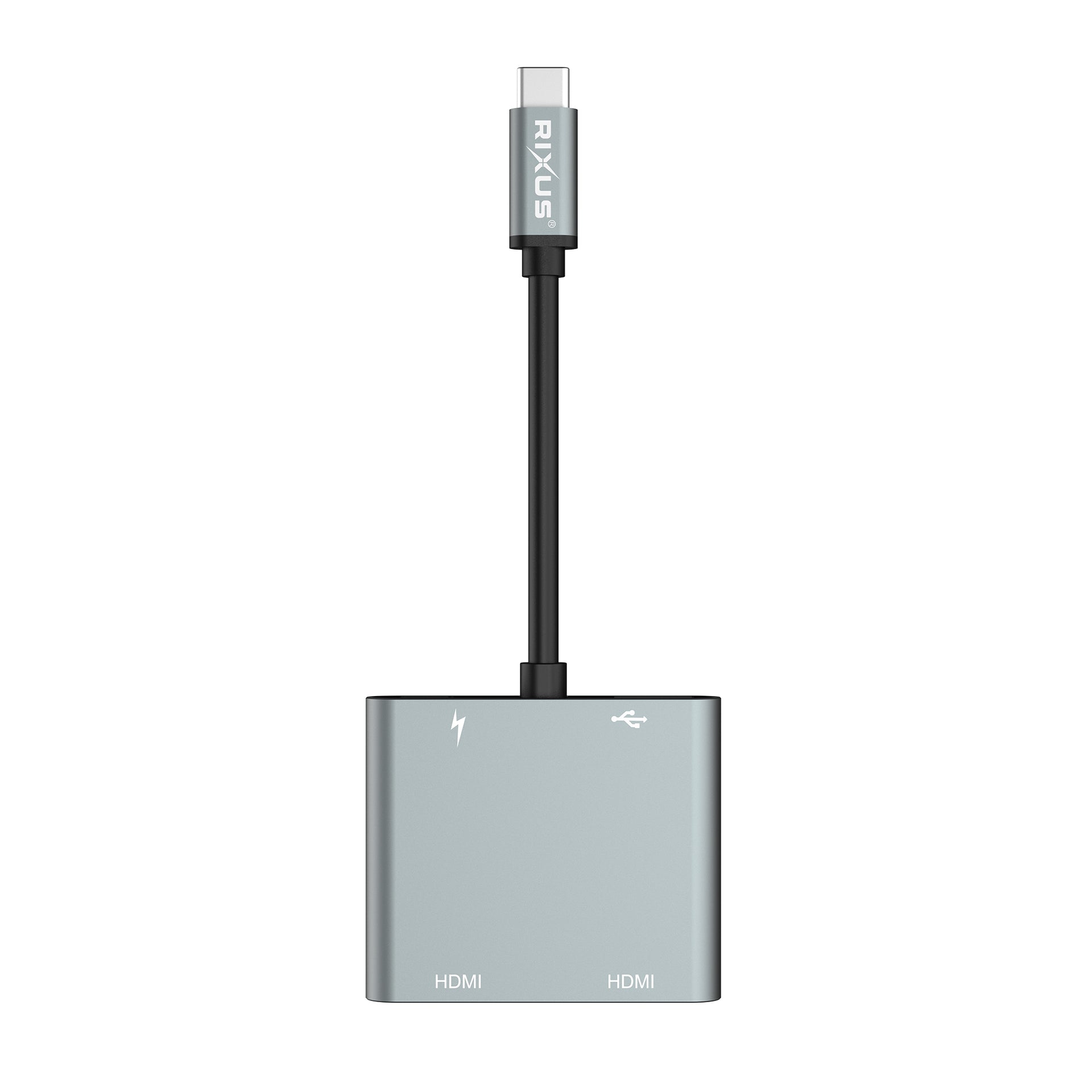 Rixus RXHU20 4 in 1 HDMI Splitter Space Gray