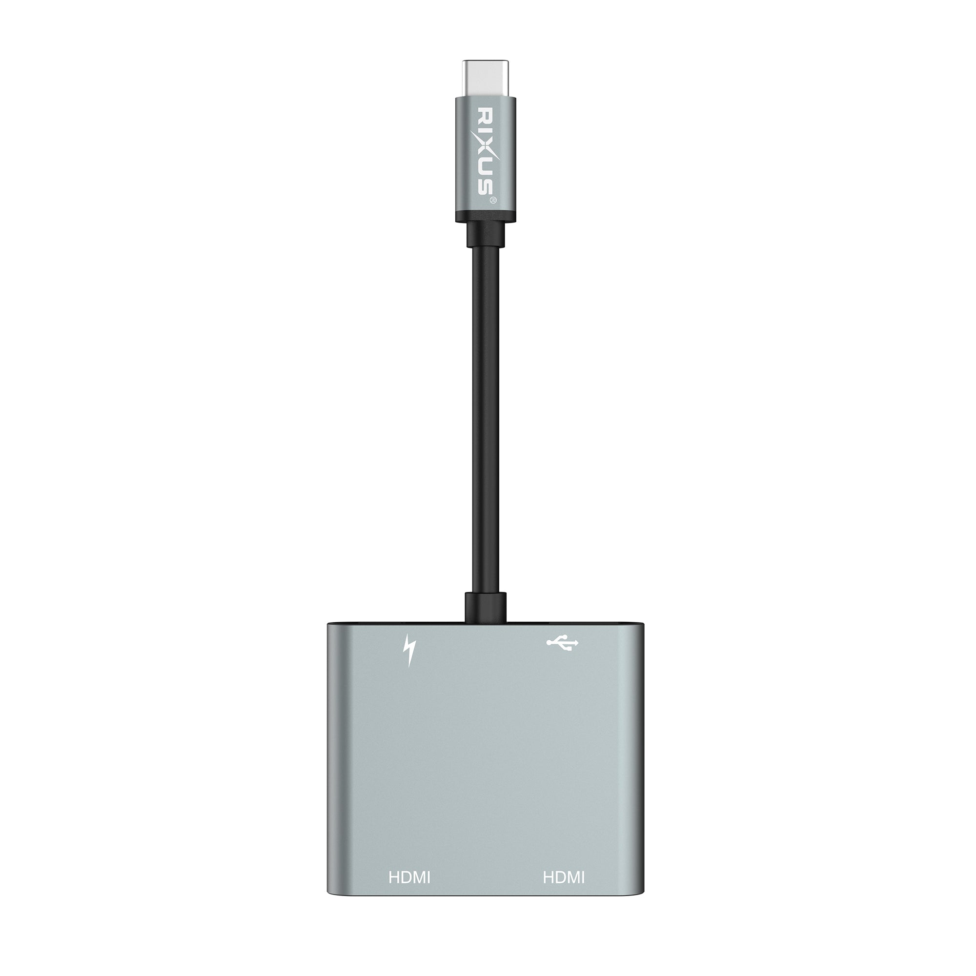 Rixus RXHU20 4 in 1 HDMI Splitter Space Gray
