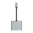 Rixus RXHU20 4 in 1 HDMI Splitter Space Gray