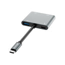 Rixus RXHU20 4 in 1 HDMI Splitter Space Gray