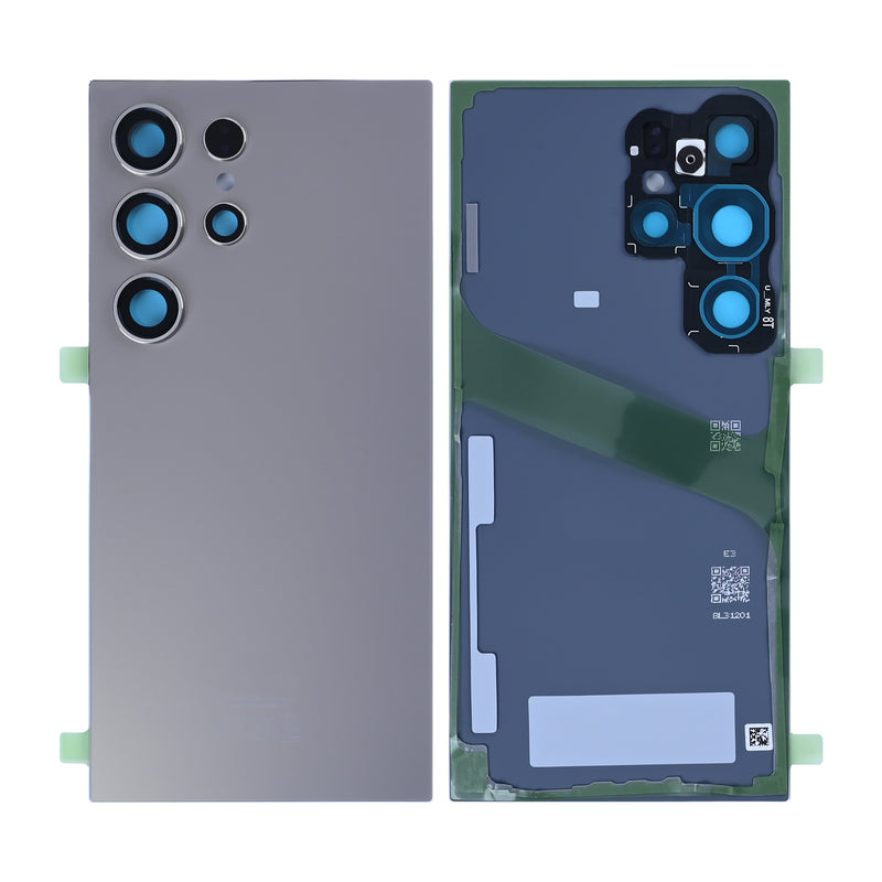 Samsung Galaxy S24 Ultra S928B Back Cover Titanium Grey With Lens OEM