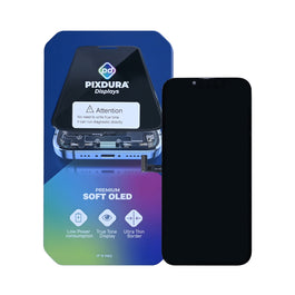 PIXDURA For Apple iPhone 13 Pro Display And Digitizer Soft-OLED (Run Diagnostics) (120Hz)