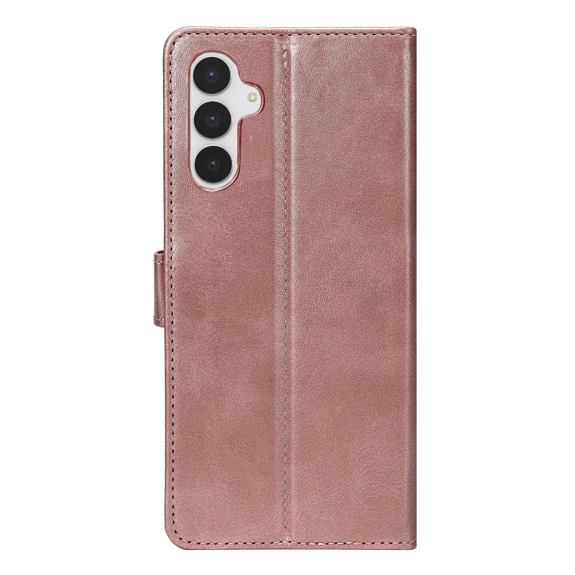 Rixus Bookcase For Samsung Galaxy S25 FE Pink