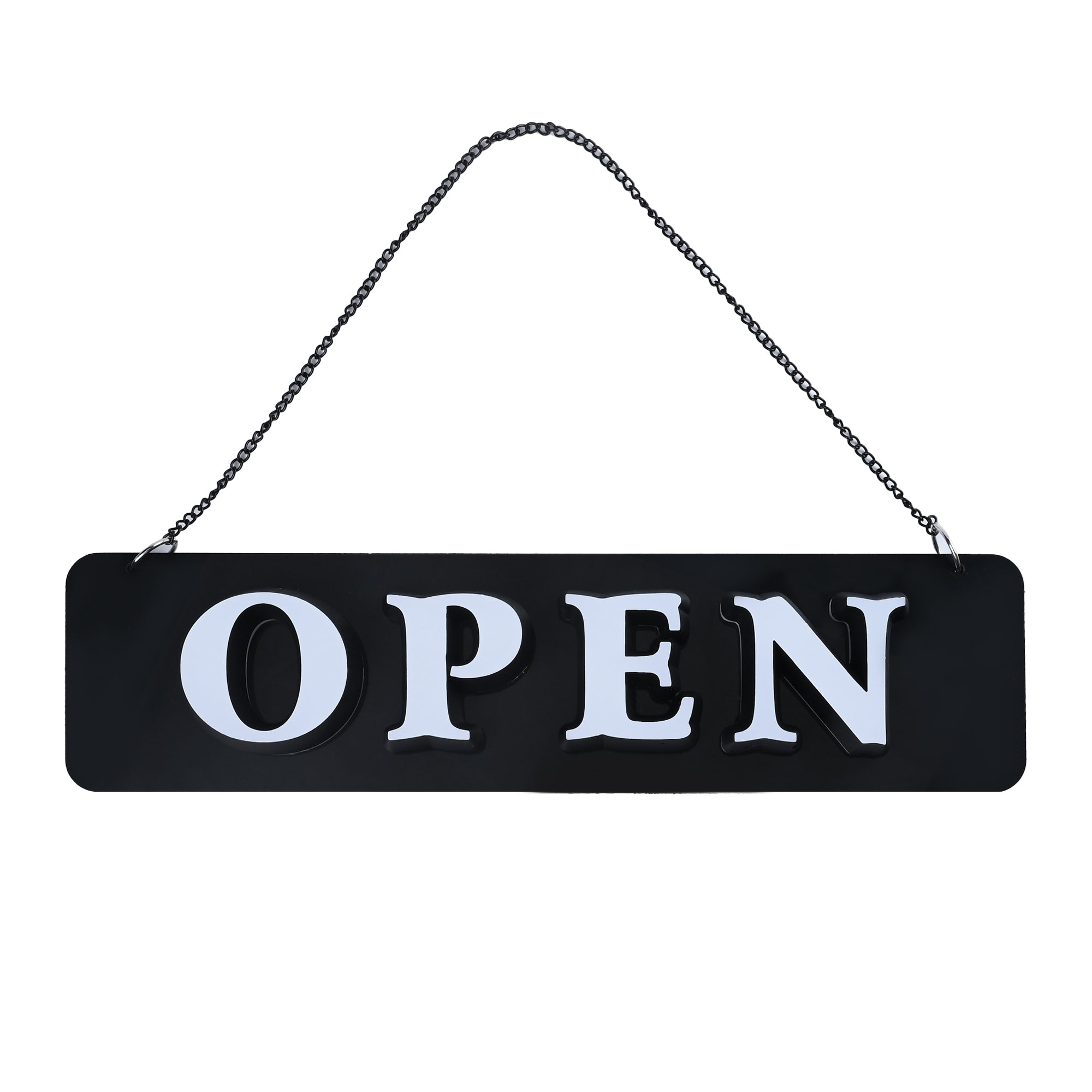 Open Advertising LED Display Board Black