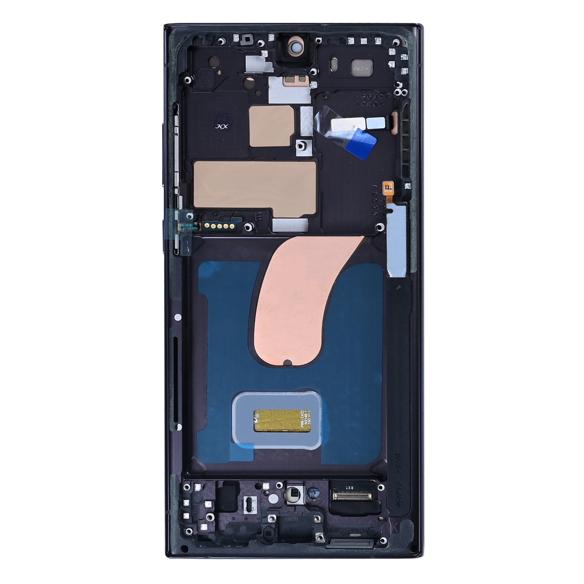 Samsung Galaxy S23 Ultra S918B Display And Digitizer With Frame Phantom Black Soft-OLED