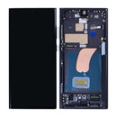 Samsung Galaxy S23 Ultra S918B Display And Digitizer With Frame Phantom Black Soft-OLED
