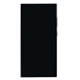 Samsung Galaxy S24 Ultra S928B Display And Digitizer With Frame Titanium Black Soft-OLED