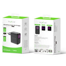 Rixus RXHC50 GaN Power Adapter With TFT Screen 70W Space Grey