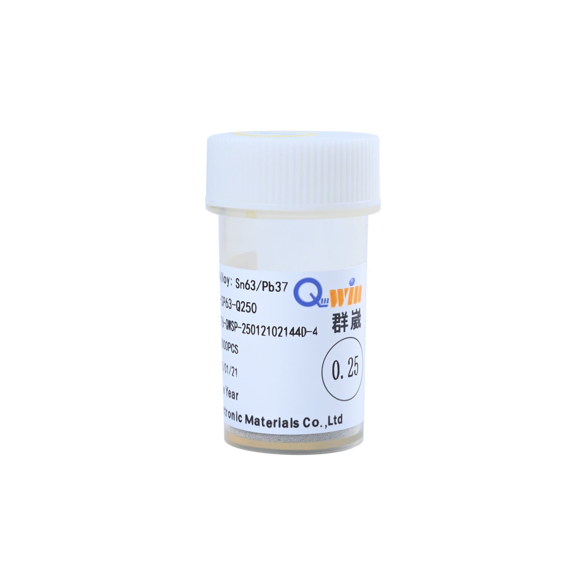 QWIN Solder Ball 0.25mm White