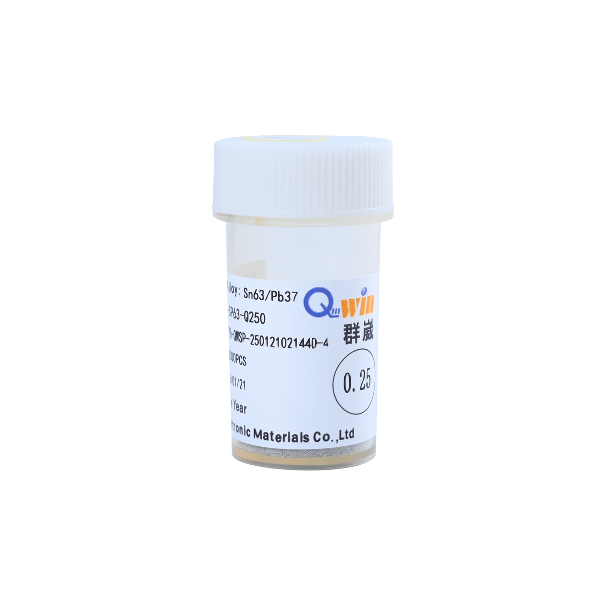 QWIN Solder Ball 0.25mm White