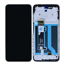 Motorola Moto G45 Display And Digitizer With Frame Black OEM