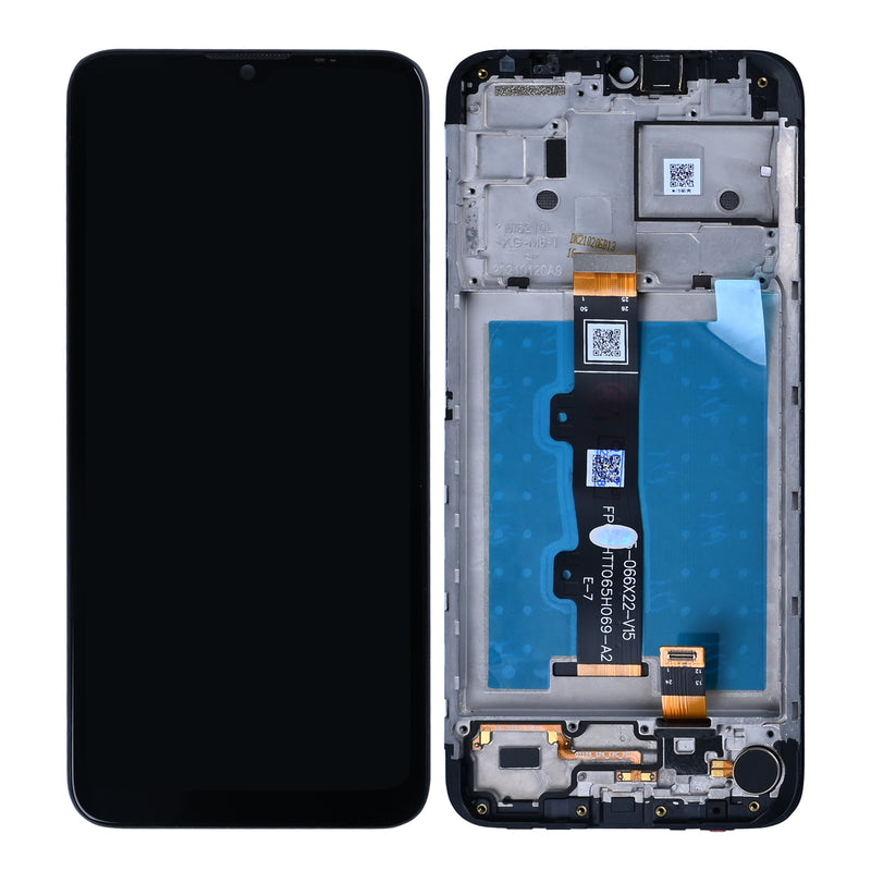 Motorola Moto E7 Power, E7i Power Display And Digitizer With Frame Black OEM