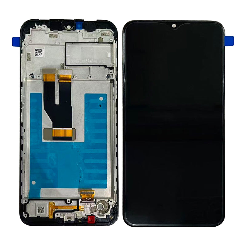 Nokia G21 Display And Digitizer With Frame Black OEM