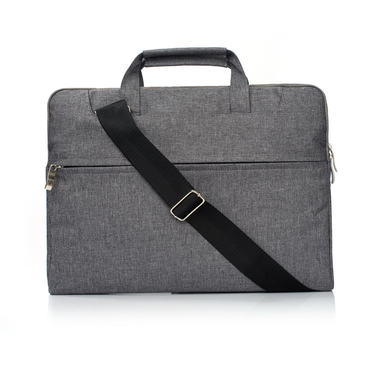 Laptop Sleeve Bag With Shoulder Strap 11, 12 inch Grey