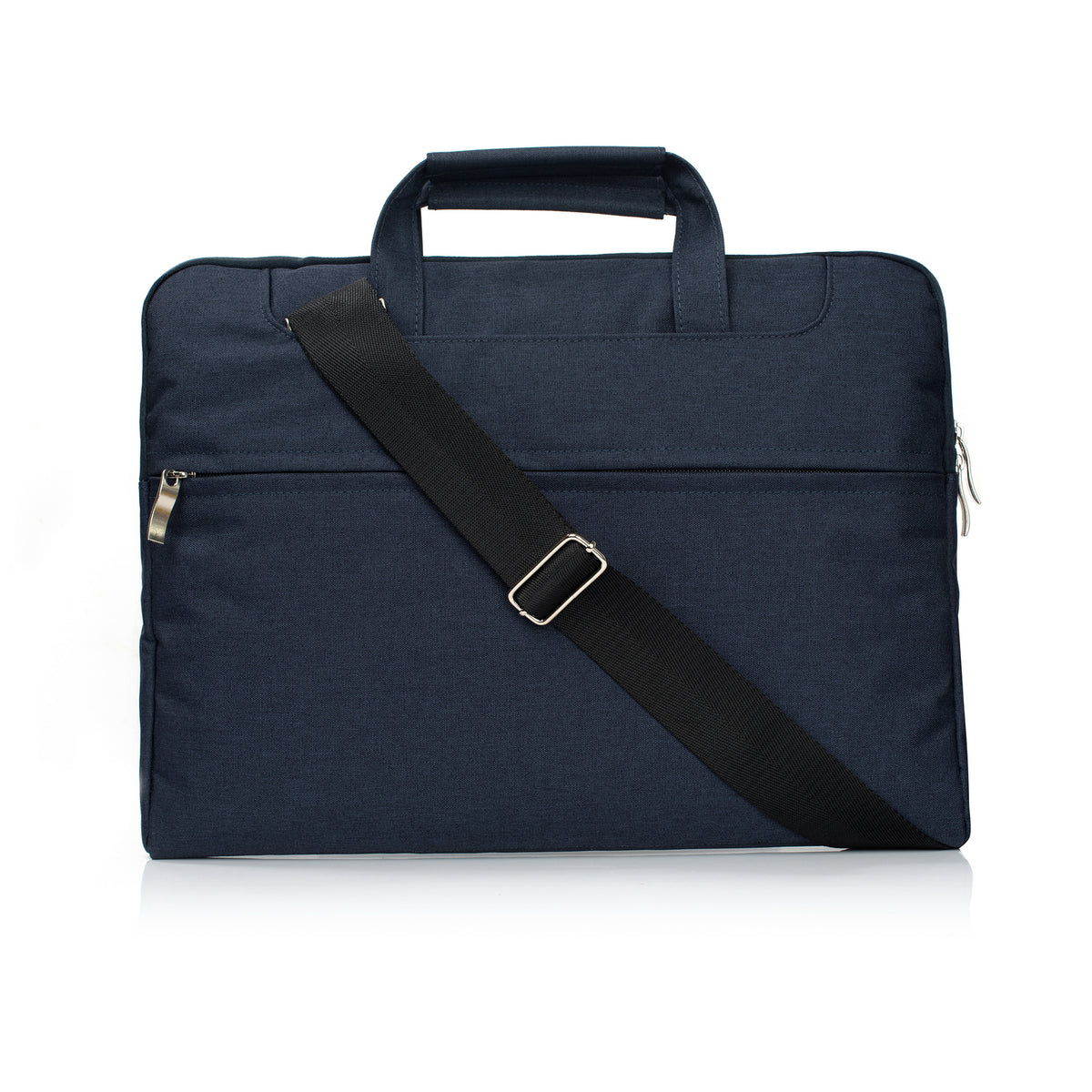 Laptop Sleeve Bag With Shoulder Strap 11, 12 inch Navy Blue