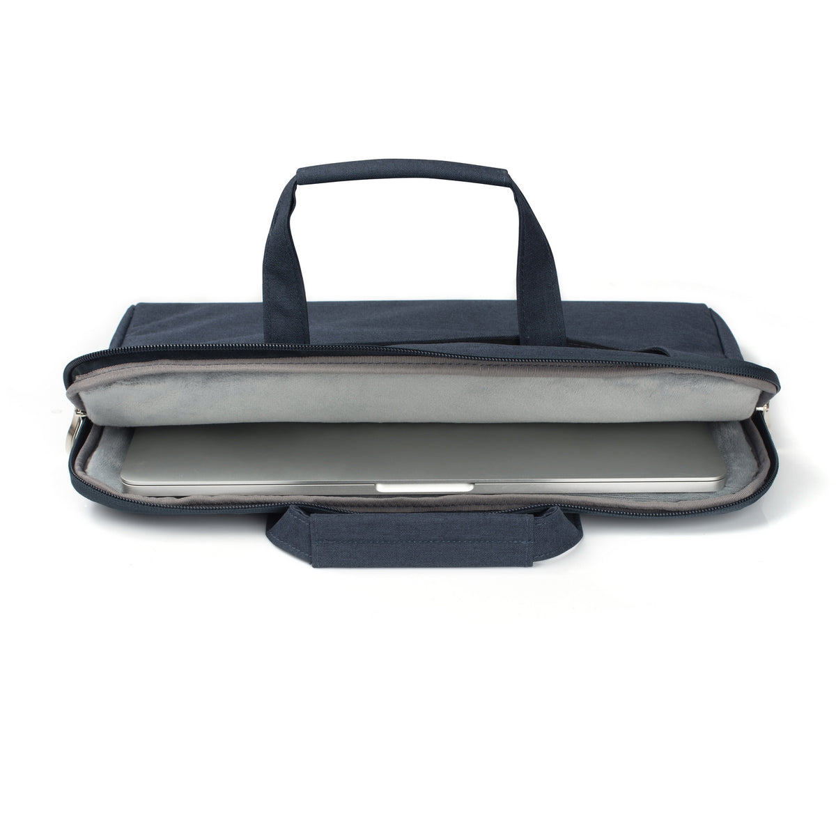 Laptop Sleeve Bag With Shoulder Strap 11, 12 inch Navy Blue